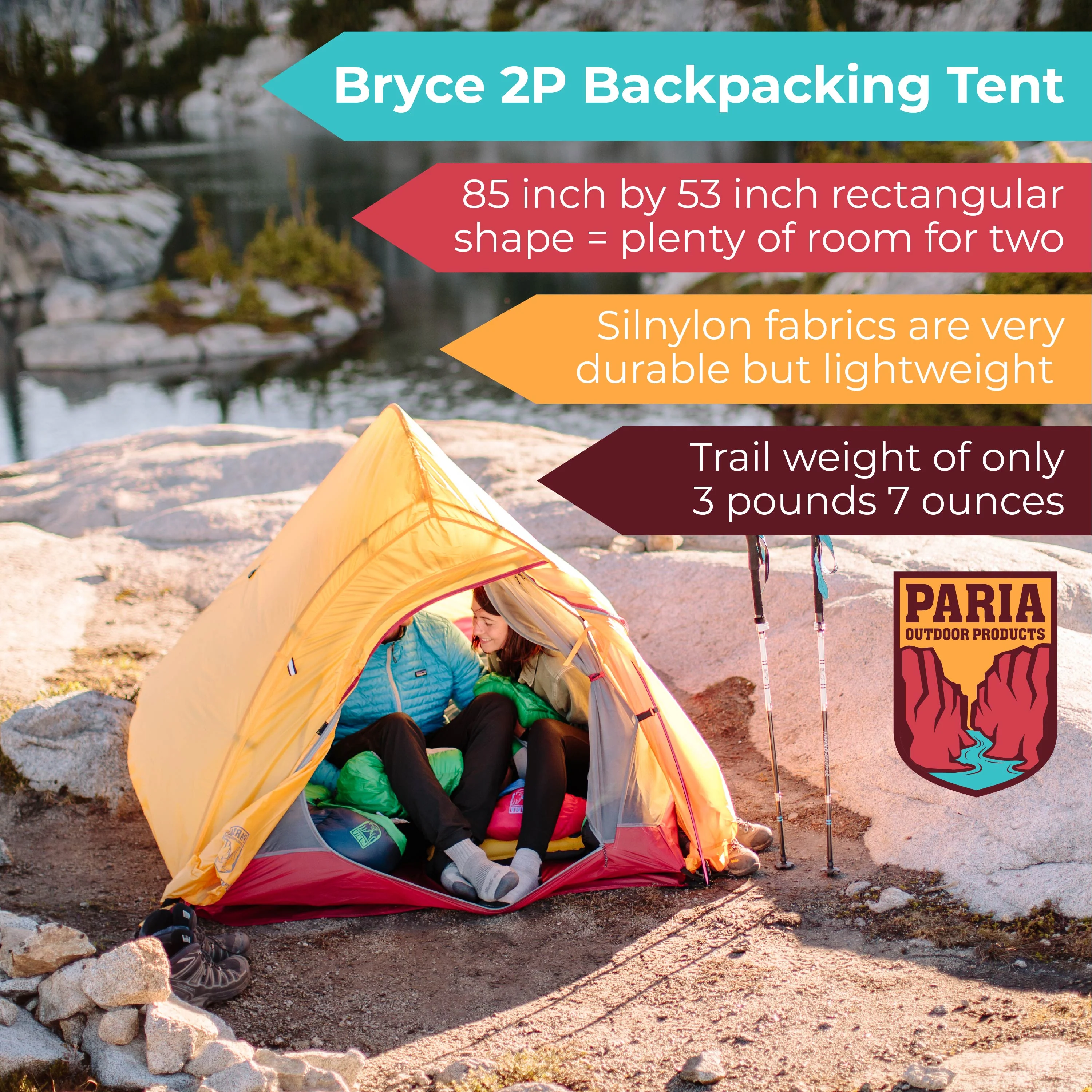 Bryce 1P and 2P Backpacking Tent - Image 3