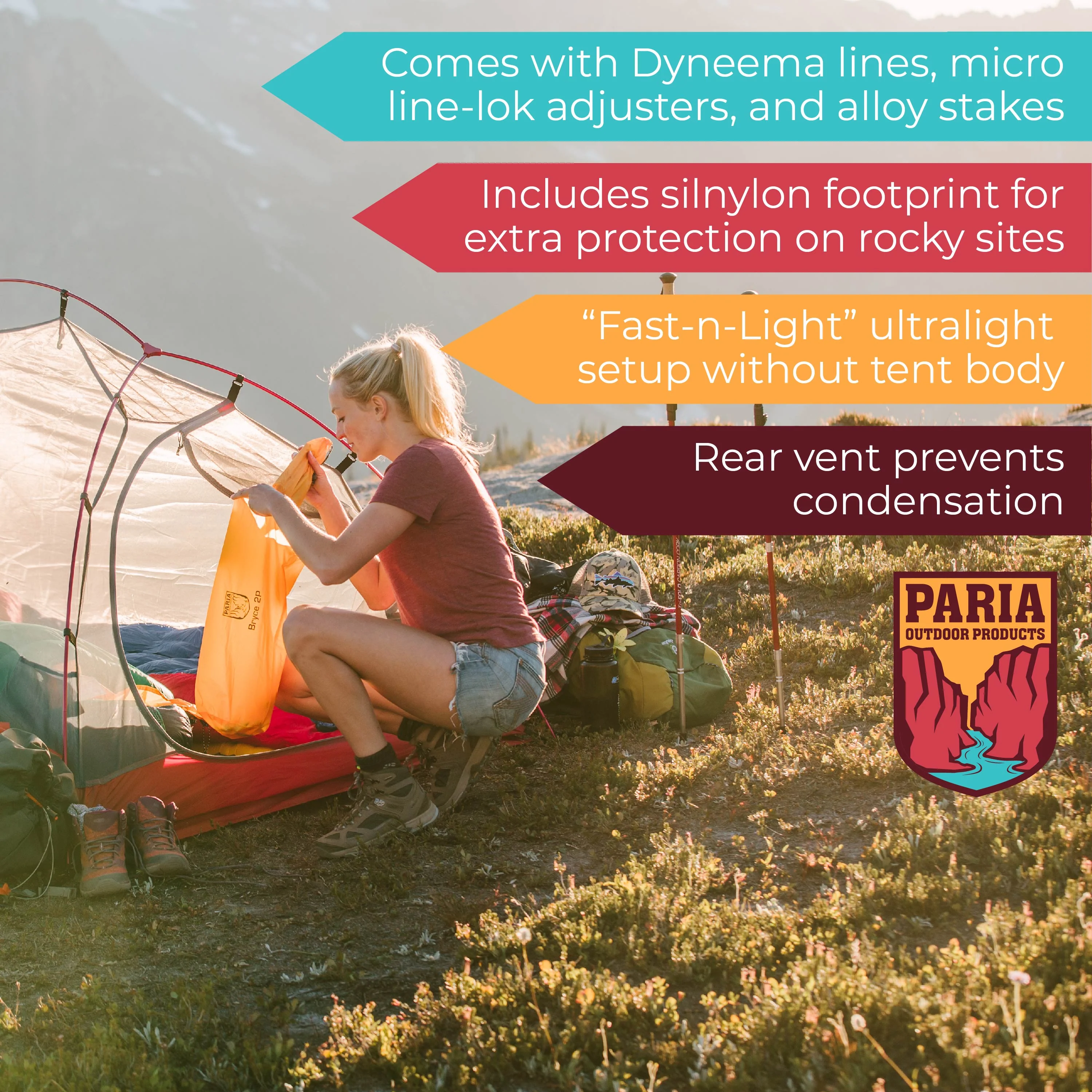 Bryce 1P and 2P Backpacking Tent - Image 4