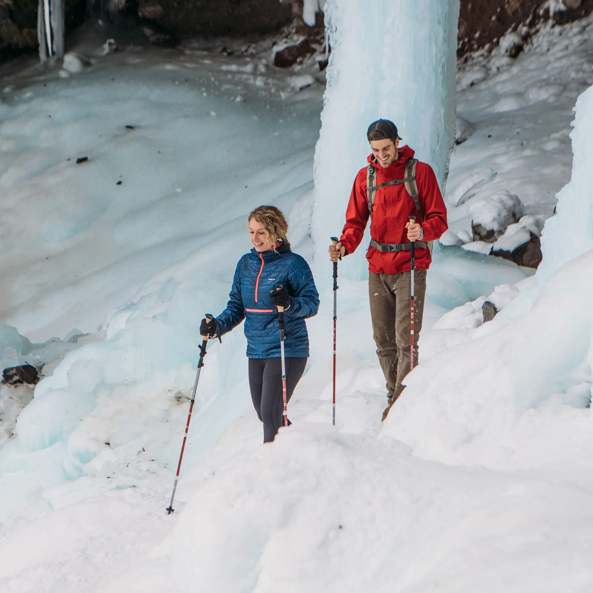 Tri-Fold Carbon Cork Trekking Poles - Image 10